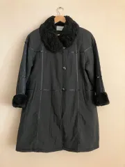 軽量ファーコート L(66-77) お母さんの服