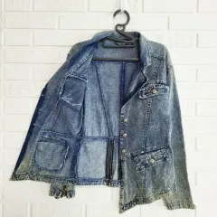 ---5 000円---(55サイズ) 日本 ヴィンテージ デニム ジャケット 337