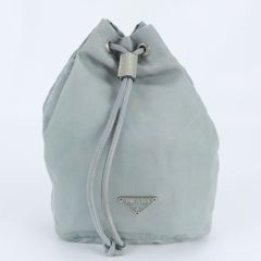 良品 プラダ 2way 巾着 ナイロン ポシェット ミニバッグ レディース