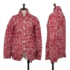 ジュンヤワタナベ コムデギャルソンJUNYA WATANABE COMME des GARCONS ミックスニットジャケット 赤白M位のサムネイル