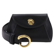 [CARTIER] 까르띠에 팬더 포셰트 송아지 × 금도금 블랙 여성 벨트