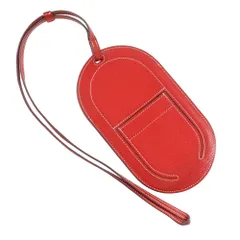 【HERMES】エルメス イン・ザ・ループ トゥー・ゴー シェーヌ・ダンクル シェーブル ルージュデクール 赤 D ユニセックス スマホケースのサムネイル