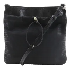 【PRADA】プラダ ポシェット ナイロン×レザー 黒 レディース ショルダーバッグ