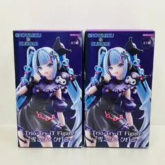 雪ミク × クロミ プライズ フィギュア 2個 まとめ セット / Trio-Try-iT Figure サンリオ フリュー FuRyu