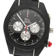 ディオール Dior CD084840R001 ディオール シフルルージュ クロノ ブラックタイム デイト 自動巻き メンズ _847517のサムネイル
