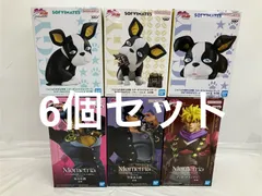 未開封 ジョジョの奇妙な冒険 Sofvimatesフィギュア イギー（3種類）Momentria 東方仗助 空条承太郎 ディオ・ブランドー 6個セット LF5147 f101