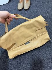 未使用級】 ザネラート ニーナ ショルダーバッグ 2way レザー 黒