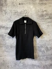アニエスベーオム　フランス製ハーフジップリブトップスのサムネイル