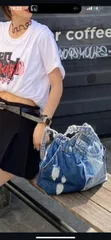 ZARA ザラ その他バッグ ブルー