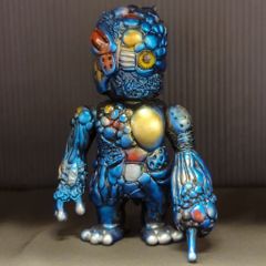 インディーズソフビ 双頭の巨人 カスタム 怪獣 ソフビ アート 希少