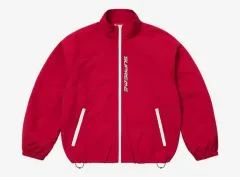 シュプリーム ジップ コントラスト トラック ジャケット レッド XL 新品のサムネイル