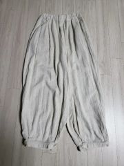 うさとの服 ムササビ パンツ ussato うさと 草木染め 手紡ぎ手織り