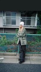 DEAD】AFFAクルーネックブラウンセーター表記（L）タグ付 - メルカリ