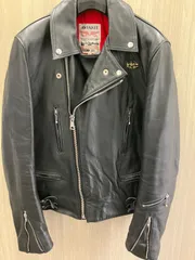 ルイスレザー 392 スターライトニング XL 70s ダブルライダース 黒 中古・古着通販】Lewis Leathers (ルイスレザース) Star Lightning