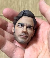ホットトイズ系 1/6カスタムヘッド ライアン・ゴズリング ラ・ラ