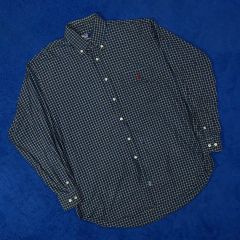 良配色！90s~00s Old Stussy 長袖 チェックシャツ Lサイズ - メルカリ
