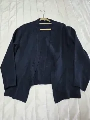 M DKNY ウール100 カーディガン ダークネイビーのサムネイル