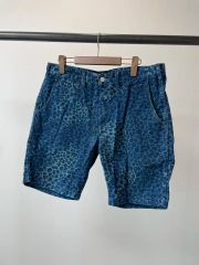 Supreme 17ss Washed Denim Shorts レオパード - メルカリ