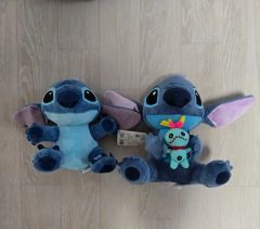 ルーベンのパペットを持ったスティッチのぬいぐるみ リロ&スティッチ