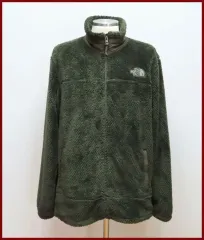 THE NORTH FACE / カーキ色 フリース 登山ジャケット / サイズ105 / グッドポーズ ヴィンテージ (E-7)のサムネイル