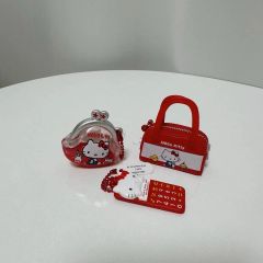サンリオキティ☆1998年製☆ミニ小 物入れ 1998 サンリオ ハローキティ フラワーキティ 丸缶 レトロ 小物入れ