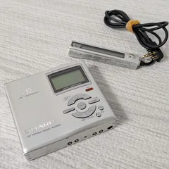【未使用】SHARP MDポータブルプレイヤー MD- ST60-S シルバー系 Amazon.co.jp: Sharp MD-ST600-S Silver Type Portable MD Player