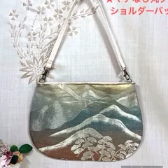 【一点物】 帯リメイクバッグ　ショルダーバッグ　No.148 ハンドメイド