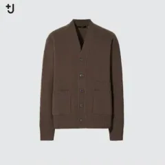 UNIQLO ジルサンダー コラボ カーディガン ブラウン Lサイズ