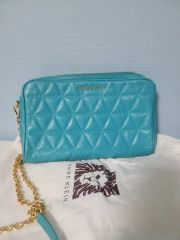COCOCELUX GOLD 長財布 キルティング ライトブルー - メルカリ