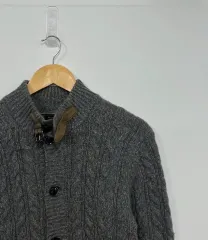 マッシモ ドゥッティ ケーブル編み ケーブル編み カシミア ニット カーディガンのサムネイル