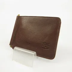 【姫路東店】 中古 IL BISONTE | イルビゾンテ 札入れ C0963 ブラウン 【124】のサムネイル