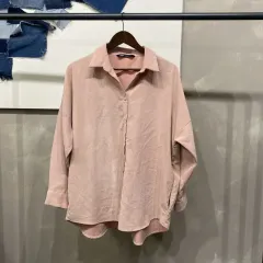 (100) ザラ ZARA レディース カジュアル コーデュロイ シャツ