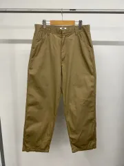 ユニクロ U ルメール ワイドフィット チノパンツ メンズ オリーブのサムネイル