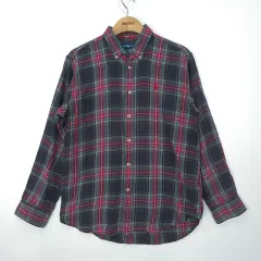 ラルフローレン Ralph Lauren チェック シャツ L (16/18) レディース 55