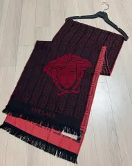 ヴェルサーチェ VERSACE ウール100% メドゥーサ パータン グラデーション マフラー ブランド品目 ドーリのサムネイル