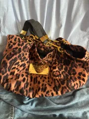 ヴィンテージ Dolce & Gabbana レオパード ボストンバッグのサムネイル