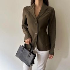 JIL SANDER バイカラー 長袖ブルゾン - メルカリ