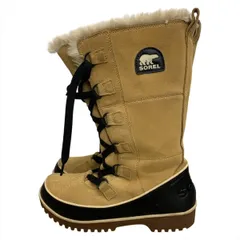 SOREL ソレル ティボリハイ2 スノーブーツ 23.5cm 防水 ボア キャメル NL2093-373