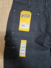 新品USCarhartt Washed ダブルニー ダックパンツW34① - メルカリ