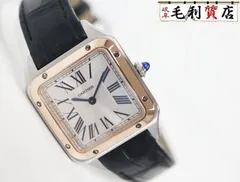 カルティエ Cartier サントスデュモン W2SA0012 クォーツ ピンクゴールド コンビ ユニセックス 【中古 】 時計のサムネイル