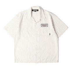 NEIGHBORHOOD STRIPE WORK SHIRT SS - メルカリ