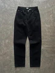 Calvin Klein Jeans ブラックデニムパンツ ストレート CK 黒 シンプル