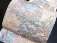 a2506-54 袋帯 美品 正絹 着物