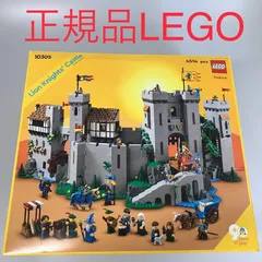 正規品 中古 LEGO レゴ ICONS　アイコン 10305 ライオン騎士の城　製造終了品　現状品 DB-295-B3 ※お城シリーズ　創業90周年記念　大人レゴ　ミニフィグ　女王　騎士　兵士　魔法使い 371のサムネイル