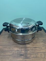 Amway アムウェイ クイーンクック シチューパン 6L 両手鍋 蒸し器