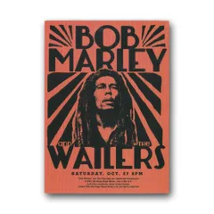 Bob Marley ステッカー ボブ・マーリー Poster