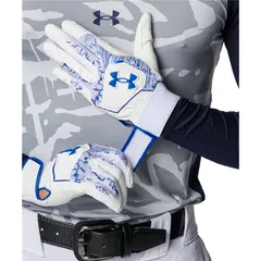 underarmour(アンダーアーマー) 53 バッティンググローブ 野球ソフトバッティングG (6001310-100)26SS、WHT/TRY