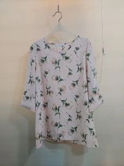 ⭐️レア⭐️スペンサージェレミー 【3L】 花柄 ブラウス 長袖 開襟 