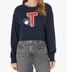 M トミージーンス クロップド Tシャツ 出品