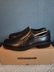極美品【42】ecco ヘルシンキクラシック ビジネスシューズ スクエア